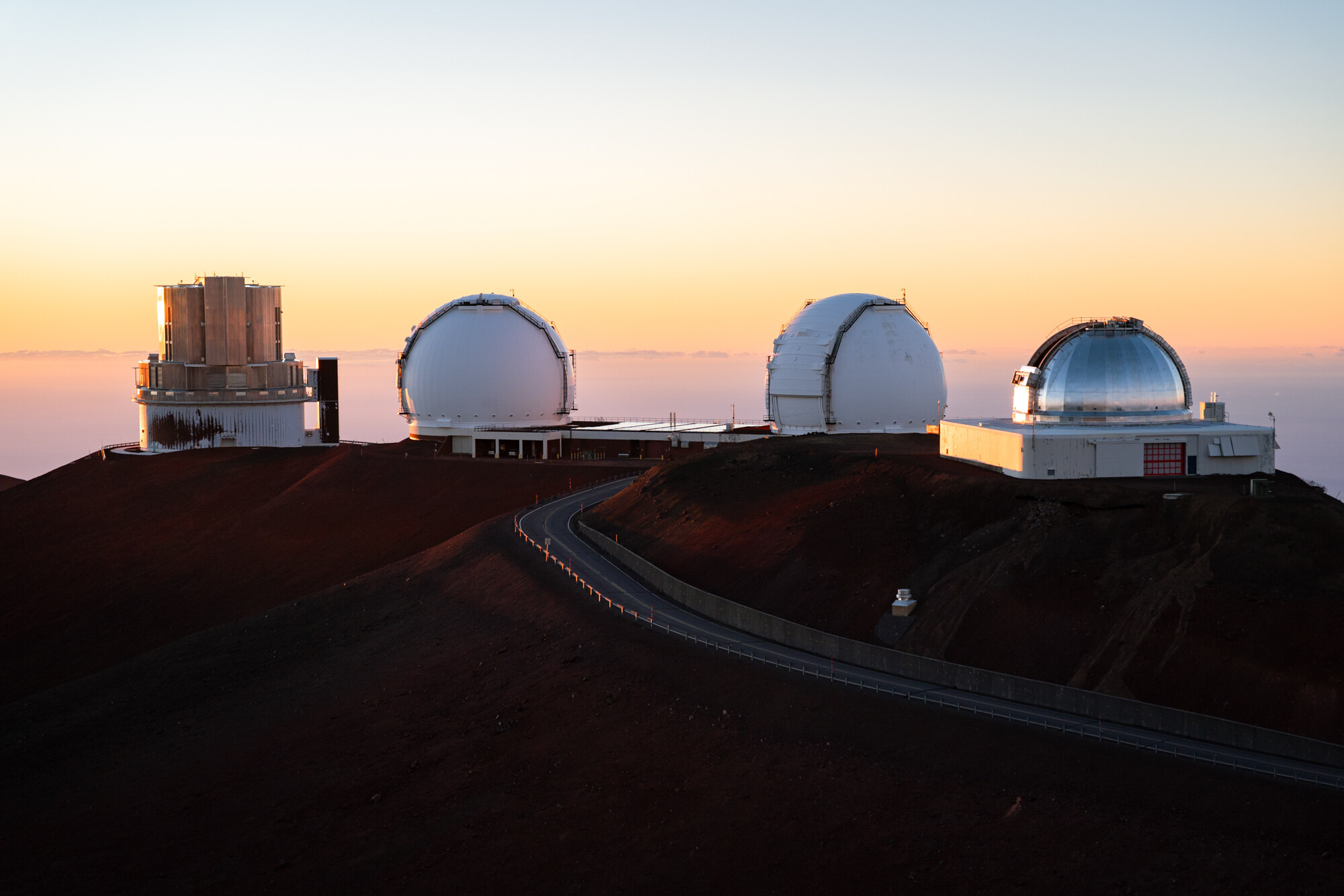 Mauna Kea observatory plateau